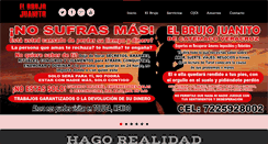 Desktop Screenshot of elbrujojuanito.com